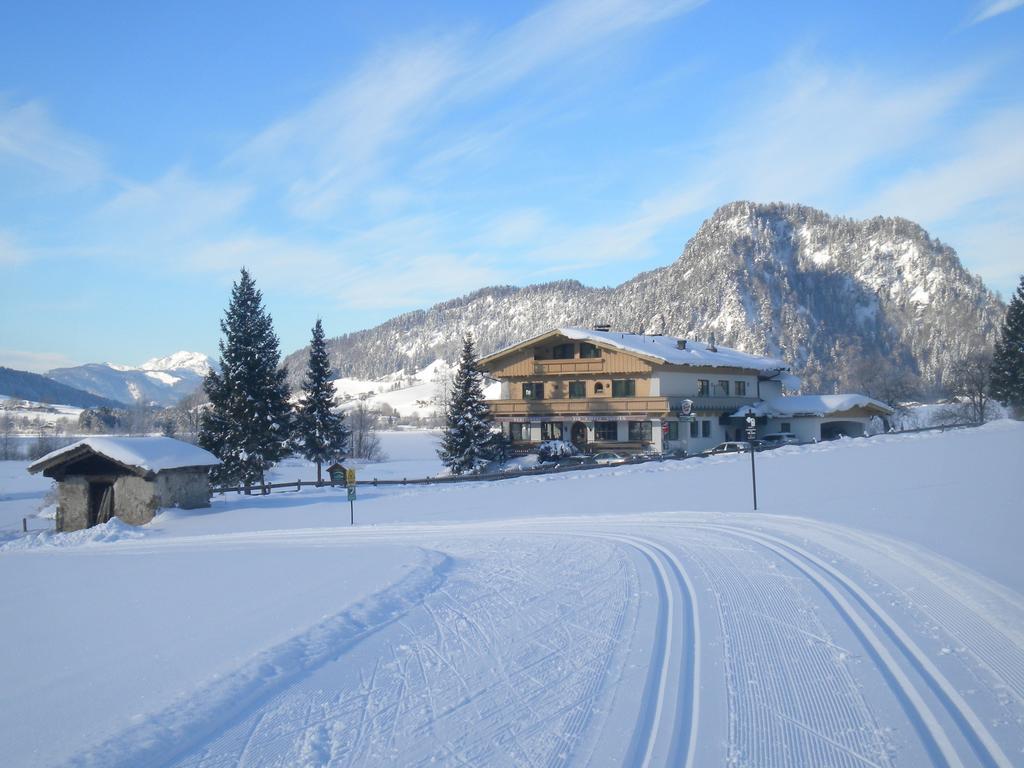 Pension Essbaum Apartment Walchsee Bagian luar foto