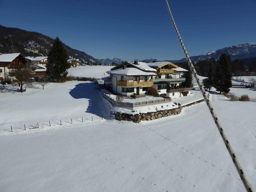 Pension Essbaum Apartment Walchsee Bagian luar foto